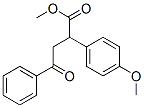 methyl 2-(4-methoxyphenyl)-4-oxo-4-phenyl-butanoate Structure