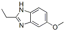 Benzimidazole, 2-ethyl-5-methoxy- (8CI) Structure