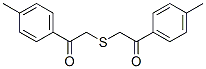 2-(2-OXO-2-P-TOLYL-ETHYLSULFANYL)-1-P-TOLYL-ETHANONE Structure