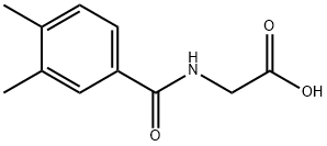 3,4-DIMETHYLHIPPURIC ACID 구조식 이미지