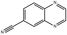 6-QUINOXALINECARBONITRILE 구조식 이미지