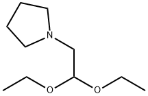 1-Pyrrolidineacetaldehydediethylacetal Structure