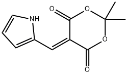 2,2-DIMETHYL-5-(1H-PYRROL-2-YLMETHYLENE)-1,3-DIOXANE-4,6-DIONE Structure