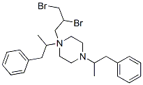1,4-bis(1-phenylpropan-2-yl)-1-prop-2-enyl-2,3,5,6-tetrahydropyrazine bromide 구조식 이미지