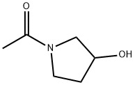 1-ACETYL-3-PYRROLIDINOL 구조식 이미지