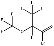 2-BROMO-3,4,4,4-TETRAFLUORO-3-(TRIFLUOROMETHOXY)BUT-1-ENE 구조식 이미지