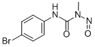 1-Methyl-1-nitroso-3-(p-bromophenyl)urea Structure