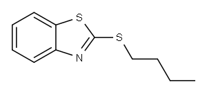 Benzothiazole, 2-(butylthio)- (7CI,8CI,9CI) Structure