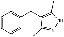 3,5-Dimethyl-4-benzyl-1H-pyrazole Structure