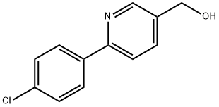 [6-(4-CHLOROPHENYL)PYRIDIN-3-YL]METHANOL Structure