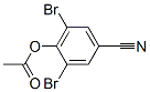 4-acetoxy-3,5-dibromobenzonitrile 구조식 이미지