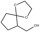 (1,4-DIOXA-SPIRO[4.4]NON-6-YL)-메탄올 구조식 이미지