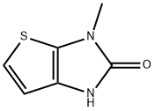 3-Methyl-1H-thieno[2,3-d]iMidazol-2(3H)-one Structure