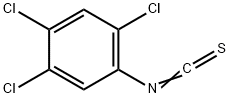 2,4,5-TRICHLOROPHENYL ISOTHIOCYANATE Structure