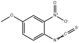 4-METHOXY-2-NITROPHENYL ISOTHIOCYANATE 구조식 이미지