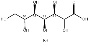 (2xi)-D-gluco-heptonic acid, potassium salt Structure