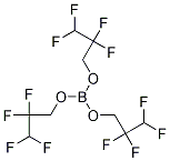 Tris(2,2,3,3-tetrafluoropropoxy)borane 구조식 이미지