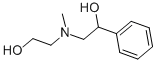 2-[(2-HYDROXY-ETHYL)-METHYL-AMINO]-1-PHENYL-ETHANOL 구조식 이미지