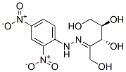 (2R,3R,4E)-4-[(2,4-dinitrophenyl)hydrazinylidene]pentane-1,2,3,5-tetro l 구조식 이미지