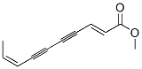 (2E,8Z)-2,8-데카디엔-4,6-디이노산메틸에스테르 구조식 이미지