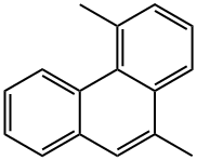 4,10-dimethylphenanthrene 구조식 이미지
