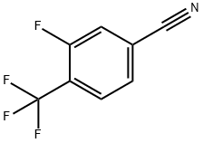 3-FLUORO-4-(TRIFLUOROMETHYL)BENZONITRILE Structure