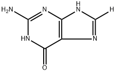 GUANINE-8-3H HYDROCHLORIDE Structure