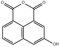 3-Hydroxy-1,8-naphthalic anhydride 구조식 이미지
