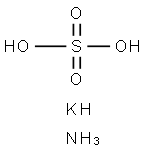 POTASSIUM AMMONIUM SULFATE Structure