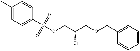 (R)-(-)-1-BENZYLOXY-3-(P-TOSYLOXY)-2-프로판올 구조식 이미지