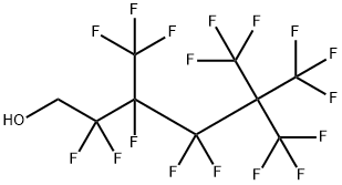 1H,1H-PERFLUORO-3,5,5-TRIMETHYL-1-HEXANOL 구조식 이미지