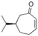 2-Cyclohepten-1-one,6-(1-methylethyl)-,(6R)-(9CI) Structure