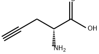 D-PROPARGYLGLYCINE Structure