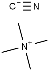 Метанаминий, N, N, N-триметил-, цианид (9Cl) структурированное изображение