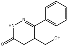 5-(HYDROXYMETHYL)-6-PHENYL-4,5-DIHYDRO-3(2H)-PYRIDAZINONE 구조식 이미지