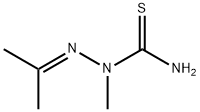 acetone 2-methylthiosemicarbazone  Structure