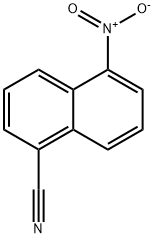 5-Nitro-1-naphthalenecarbonitrile Structure