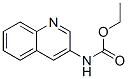 N-(Quinolin-3-yl)carbamic acid ethyl ester Structure