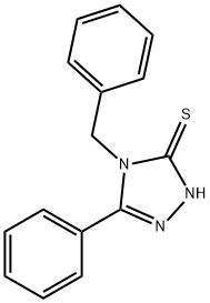 4-benzyl-5-phenyl-4H-1,2,4-triazole-3-thiol 구조식 이미지