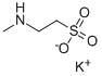 potassium 2-(methylamino)ethanesulphonate Structure