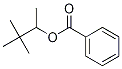 2-Butanol, 3,3-diMethyl-, 2-benzoate Structure