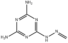 Formaldehyde, (4,6-diamino-1,3,5-triazin-2-yl)hydrazone (9CI) Structure