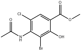 232941-14-9 Methyl 4-acetamido-3-bromo-5-chloro-2-hydroxybenzoate