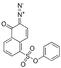 페닐6-디아조-5,6-디히드로-5-옥소나프탈렌-1-술포네이트 구조식 이미지