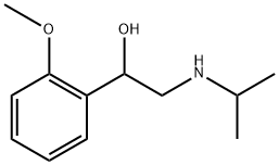 2-ISOPROPYLAMINO-1-(2-METHOXY-PHENYL)-ETHANOL Structure