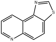 Thiazolo[4,5-f]quinoline (8CI,9CI) 구조식 이미지