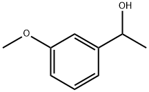 1-(3-메톡시-페닐)-에탄올 구조식 이미지