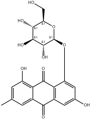 Emodin-8-glucoside Structure