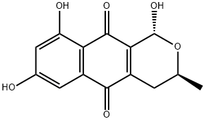 (-)-Thysanone Structure