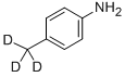 P-톨루딘-D3(메틸-D3) 구조식 이미지